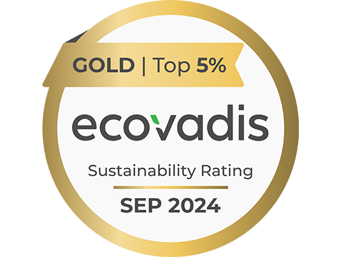 2024 EcoVadis Gold Medal Badge2024 EcoVadis Gold Medal Badge